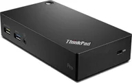 Stacje dokujące i replikatory portów - Stacja/replikator Lenovo ThinkPad Pro Dock USB-A 40A70045IT ThinkPad USB 3.0 Pro Dock EU - miniaturka - grafika 1