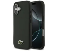 Etui i futerały do telefonów - Lacoste Iconic Petit Pique Woven Logo MagSafe do iPhone 17 sinople - miniaturka - grafika 1