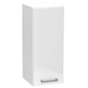 Szafki kuchenne - Biała górna szafka kuchenna 30 cm połysk F9-R93 - miniaturka - grafika 1