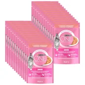 Mokra karma dla kotów - Purina One Junior Karma dla kociąt z łososiem i marchewką 26x85g - miniaturka - grafika 1