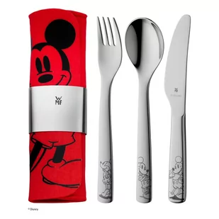 3-częściowy zestaw sztućców dziecięcych WMF Mickey Mouse - Sztućce dla dzieci - miniaturka - grafika 1