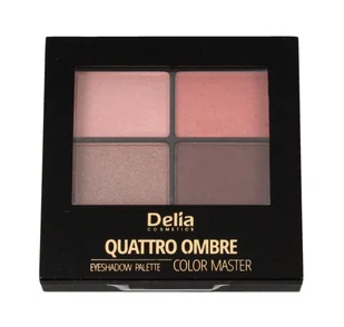 Delia Color Master Quattro Ombre Paletka Cieni do powiek Nr405 - Cienie do powiek - miniaturka - grafika 1