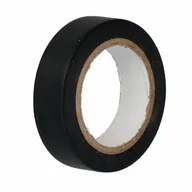 Taśmy izolacyjne i naprawcze - FASTER TOOLS taśma izolacyjna czarna 15mm 10m - miniaturka - grafika 1