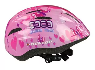 Kask dziecięcy regulowany Dunlop 48 - 52cm - Kaski rowerowe - miniaturka - grafika 1