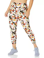 Legginsy - Sweaty Betty Damskie legginsy treningowe Power 7/8, nadruk z zielonym przodem, rozmiar M, Zielony nadruk z przodu, M - miniaturka - grafika 1