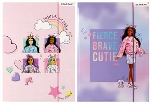 Teczka z gumką A4 Barbie Starpak - Teczki i skoroszyty - miniaturka - grafika 1