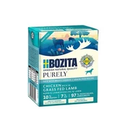 Mokra karma dla psów - BOZITA Purely kurczak z jagnięciną pasztecik z kawałkami mięsa 370g - miniaturka - grafika 1