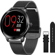 Smartwatch - Rubicon RNCE90 Czarny - miniaturka - grafika 1