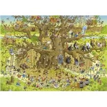 Heye Puzzle 1000 elementów Funky Zoo Cześć 7 Małpie ZOO