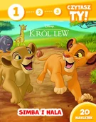 Książki edukacyjne - 1, 2, 3, czytasz ty! Poziom 1. Simba i Nala. Disney Król Lew - miniaturka - grafika 1