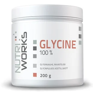 Glicyna NutriWorks 200g - Aminokwasy - miniaturka - grafika 1