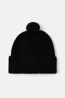 Czapki damskie - Calvin Klein czapka wełniana kolor czarny wełniana K60K612586 - miniaturka - grafika 1