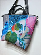 Torebki damskie - Art MIMA bag SHORT & Marcin Painta print - miniaturka - grafika 1