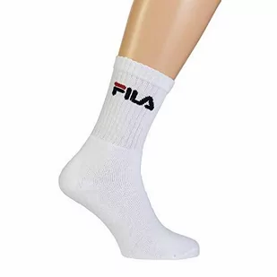 Fila Skarpety TENNIS SOCKS 3 Pary WHITE - F9505-300 F9505-300 - Skarpetki męskie - miniaturka - grafika 1