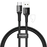 Kable komputerowe i do monitorów - Baseus Baseus Kabel Baseus Halo CAMGH-A01 (USB - Micro USB ; 0,50m; kolor czarny) 2_246629 - miniaturka - grafika 1