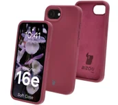Etui i futerały do telefonów - Bizon Silikonowe etui Soft Case do iPhone 16e, ciemnofioletowe - miniaturka - grafika 1