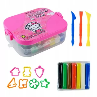 Plastelina 7 Kolorów 8 narzędzi w pudełku do szkoły dla dzieci Kite - Masy plastyczne - miniaturka - grafika 1