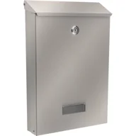 Skrzynki na listy - Skrzynka na listy FLAVIO A4 stal nierdzewna - miniaturka - grafika 1