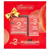 Serum do twarzy - Bielenda Super Trio 70+ (Krem do twarzy 50ml + Serum na noc 30ml) - miniaturka - grafika 1