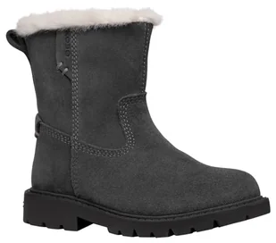 Geox J SHAYLAX Girl WPF A Botki, DK Grey, 0 UK, Dk Grey, 0 UK - Botki damskie - miniaturka - grafika 1