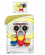 Pościel dla dzieci - Pościel Bawełniana Minionki 140x200 Do Sypialni Dziecięcej Dziecka Stuart - miniaturka - grafika 1