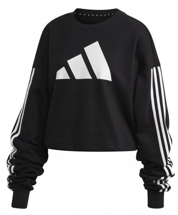 40 BLUZA DAMSKA ADIDAS 3-STRIPES FI6721 CZARNA SPORTOWA