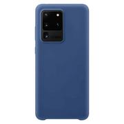 Etui i futerały do telefonów - Samsung Hurtel Silicone Case elastyczne silikonowe etui pokrowiec Galaxy S20 Ultra ciemnoniebieski - Ciemnoniebieski - miniaturka - grafika 1