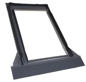 Akcesoria do okien - roofart Kołnierz standardowy UFX roofART do pokryć płaskich (16-120 mm) - 78x118 78x118 - miniaturka - grafika 1