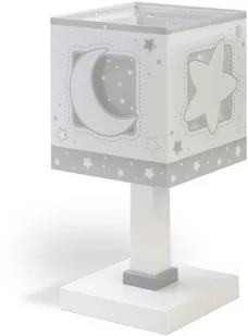 Dalber Moonlight lampka nocna 1-punktowa szara 63231E 63231E - Lampy stojące - miniaturka - grafika 1