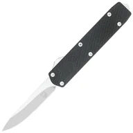 Noże - Nóż sprężynowy CobraTec OTF Mini Mamba Gen.2 Drop - Black - miniaturka - grafika 1