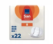 Pieluchy dla dorosłych - Abena, Pieluchy Anatomiczne Abri San 8, 22szt. - miniaturka - grafika 1