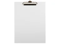 Deski z klipsem - Deska clipboard A4 biała Tres - miniaturka - grafika 1