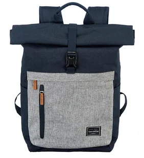Plecak rolowany Travelite Basics Granatowy - Plecaki - miniaturka - grafika 6
