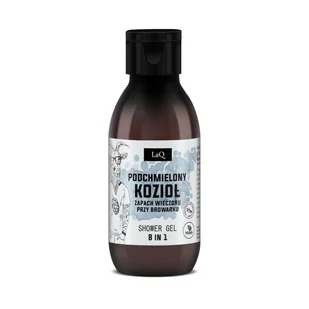 LaQ, Naturalny wegański żel do mycia ciała i rąk, Podchmielony Kozioł, 100ml - Kremy i maski do rąk - miniaturka - grafika 1