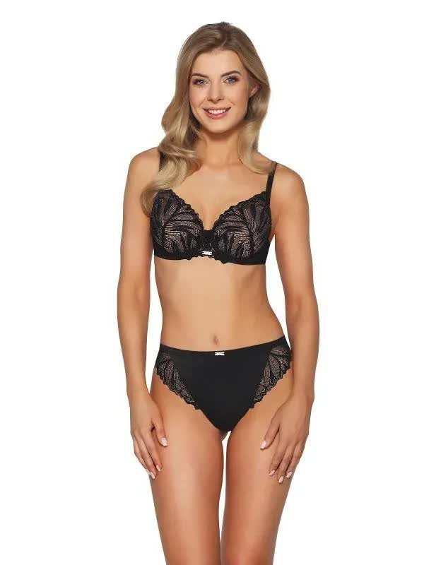 Ava Lingerie Figi 2105/B L czarny