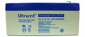 Baterie do zasilaczy awaryjnych UPS - Akumulator AGM ULTRACELL UL 12V 3.4Ah żelowy - - 38 sklepów w całej Polsce - miniaturka - grafika 1