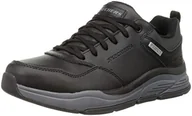 Trampki męskie - Skechers 210021 BKGY, Męskie Trampki, Czarny Szary Skóra Wodoodporna, 41 EU - miniaturka - grafika 1