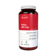 Witaminy i minerały - Vitaler's, Cytrynian Potasu 380 mg, 120 kaps. - miniaturka - grafika 1