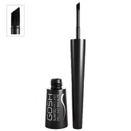 Eyelinery - Gosh Slanted Pro eyeliner w kałamarzu 3ml - miniaturka - grafika 1