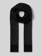 Apaszki i szaliki męskie - Szal z wystrzępieniami - miniaturka - grafika 1