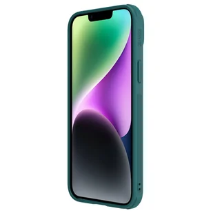 Nillkin CamShield Leather S Case etui iPhone 14 pokrowiec z osłoną na aparat zielone - Etui i futerały do telefonów - miniaturka - grafika 6