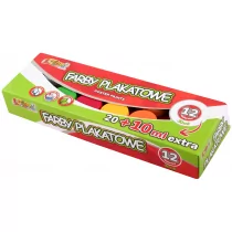 penmate Farby plakatowe 30ml Kolori 12 kolorów - Przybory szkolne - miniaturka - grafika 2