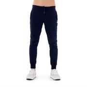Spodnie sportowe męskie - Spodnie Lacoste Tracksuit Trousers Bottom XH9624-166 - granatowe - miniaturka - grafika 1