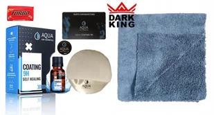 Aqua Coating 9H 15ml powłoka ceramiczna Dark King Rag Mikrofibra - Kosmetyki samochodowe - miniaturka - grafika 1