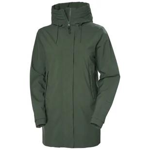 Helly Hansen Victoria, płaszcz przeciwdeszczowy, damski, zielony - Płaszcze damskie - miniaturka - grafika 1