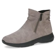 Kozaki damskie - Caprice Damskie 9-25450-45 modne kozaki, DK Taupe Suede, 38 EU, Dk Taupe Suede, 38 EU - miniaturka - grafika 1