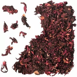 Hibiskus kwiat suszony herbata Malwa Sudańska kwiaty (Torebka 50 g, Pakowanie standardowe) - Przyprawy i zioła sypkie Hibiskus kwiat suszony herbata Malwa Sudańska kwiaty (Torebka 50 g, Pakowanie standardowe) - Przyprawy i zioła sypkie - miniaturka - grafika 1
