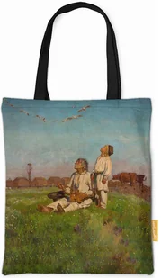 Torba na ramię Bociany Józef Chełmoński-ONE SIZE - Torby i wózki na zakupy - miniaturka - grafika 1