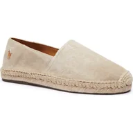 Espadryle męskie - POLO RALPH LAUREN Skórzane espadryle Cevio - miniaturka - grafika 1