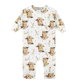 Pajacyki dla niemowląt - Ewa Collection, Pajac niemowlęcy, Bunny, rozmiar 62 - miniaturka - grafika 1